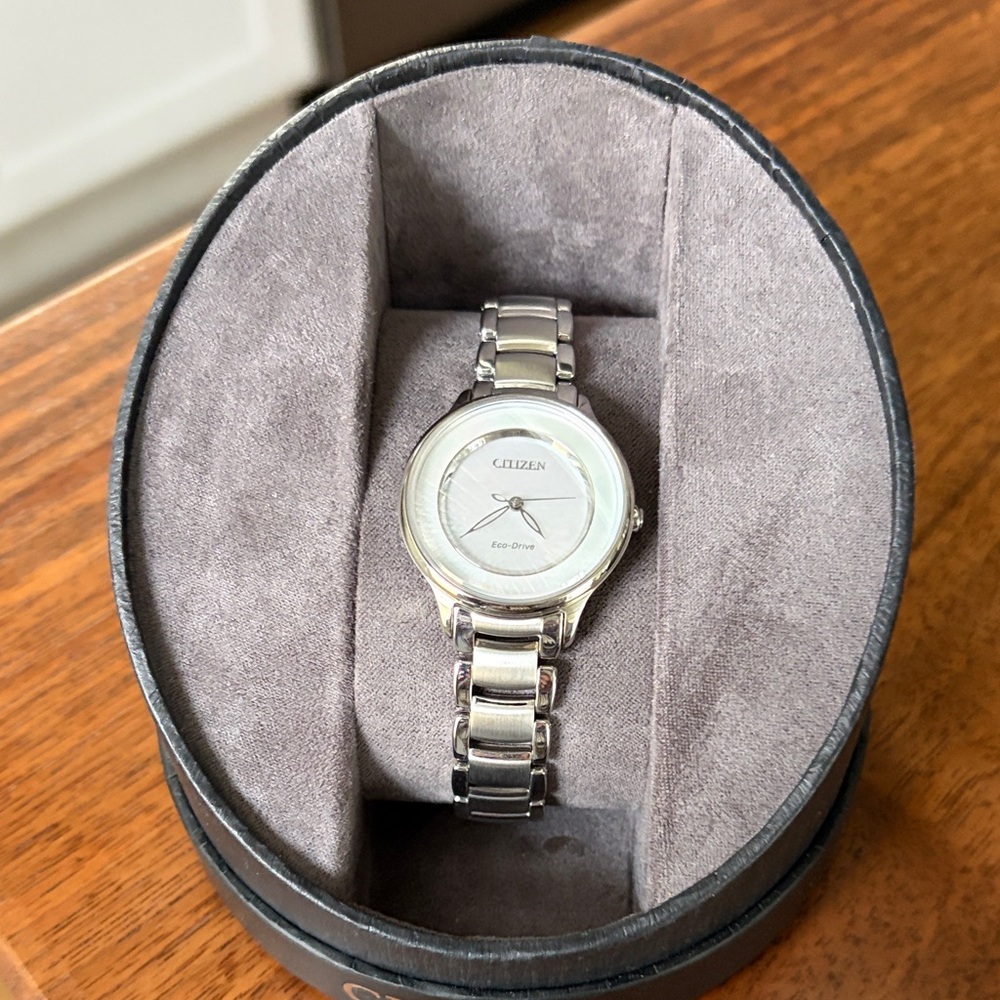 Citizen Silver Women's Watch with Eco-Drive